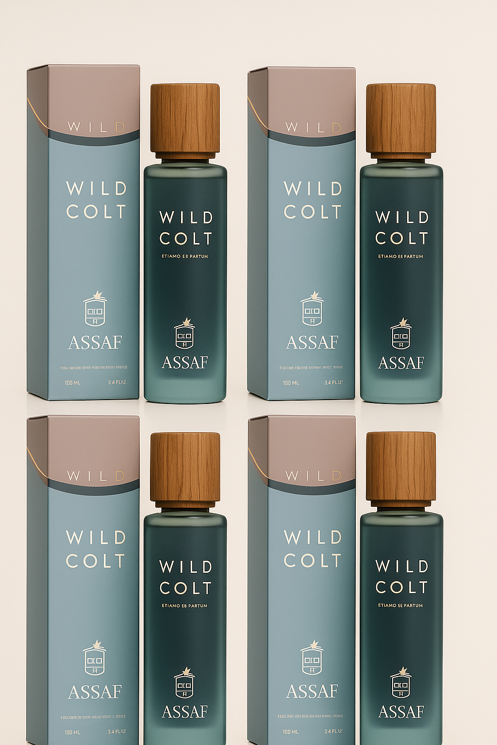 Wild Colt by Assaf – 2 Bottles × 200ml (Total 400ml) | وايلد كولت من أساف – 2 عبوات × 200 مل (إجمالي 400