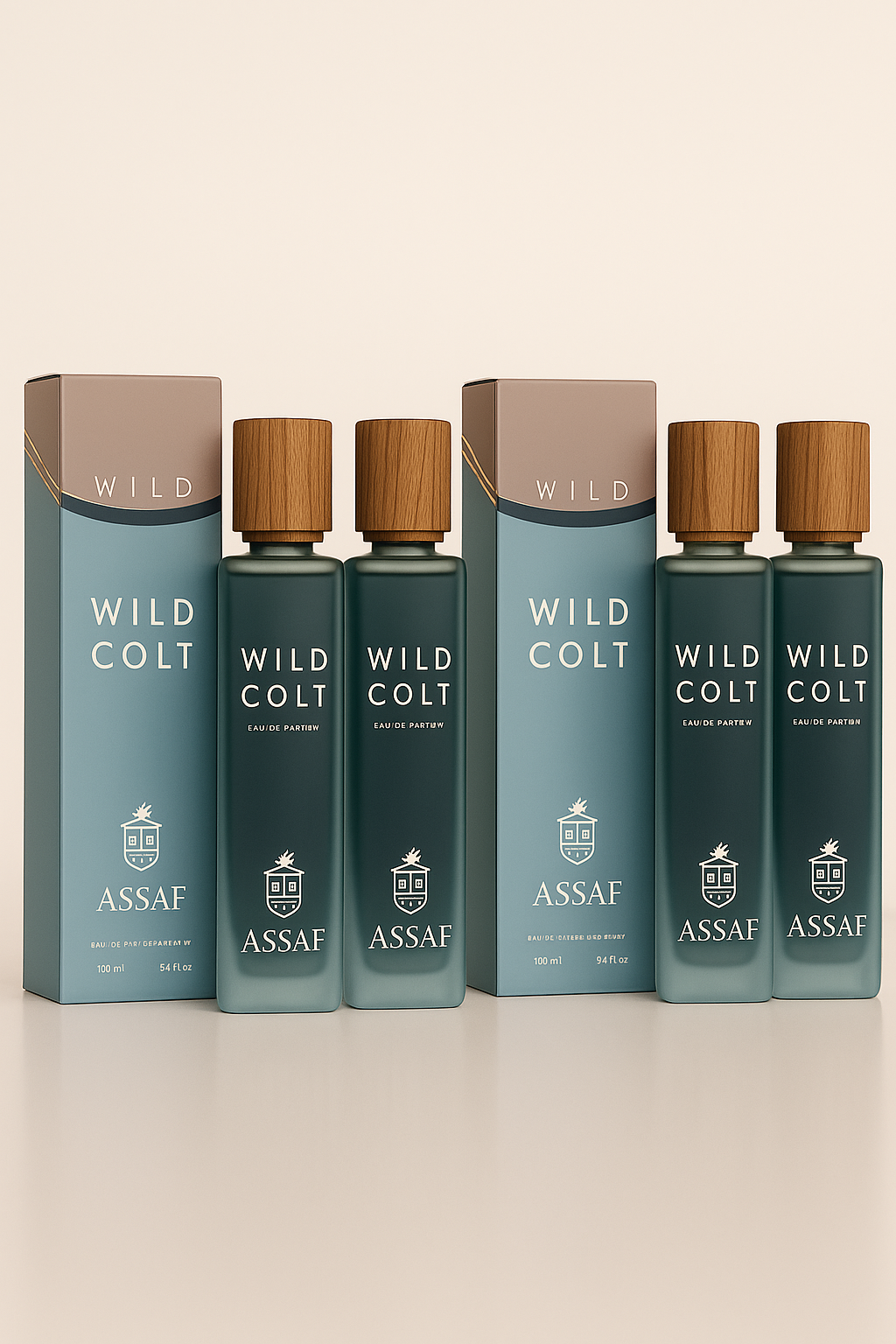 Wild Colt by Assaf – 2 Bottles × 200ml (Total 400ml) | وايلد كولت من أساف – 2 عبوات × 200 مل (إجمالي 400