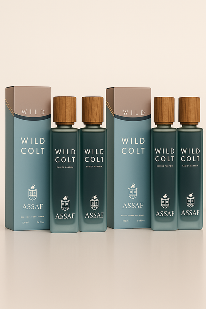 Wild Colt by Assaf – 2 Bottles × 200ml (Total 400ml) | وايلد كولت من أساف – 2 عبوات × 200 مل (إجمالي 400